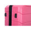 Ensemble de 3 valises à roulettes en plastique Hardshell
