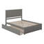 Grand lit plateforme en bois massif Amison-2070483592