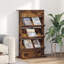 Wood Free Standing Magazine Rack-1259124783
