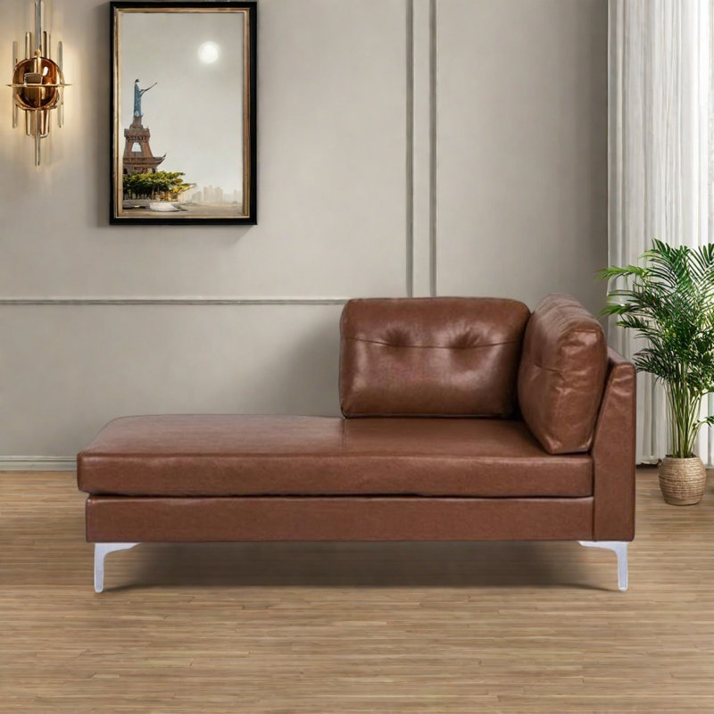 Chaise écologique de haute qualité, Brun, Orienté à droite