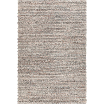 Sylvie Wool Abstract Area Rug in Ivory/Gray