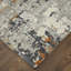 Tapis gris à motif abstrait moderne Taycen-891826092