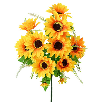  Artificial Fake Flowers for Home Decor Realistic Simulated Flower Home Decoration Simulated Flowers Fake Bouquet