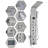 52'' Shower Panel with Rain Shower Head