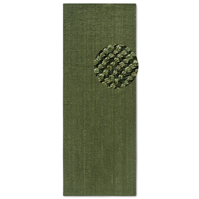 , Jungle Green Kollektion 1791 Area Rug, Runner 80 x 200cm
