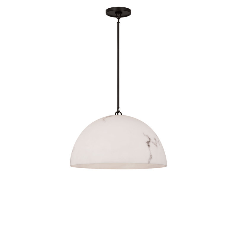 Savina Pendant, Aged Iron, 67.38" H x 12.63" W x 12.63" D