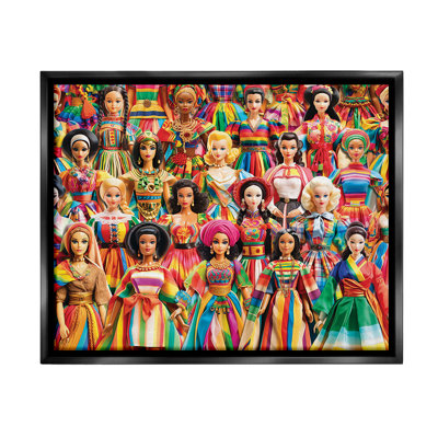 " Various Cultural Dolls " by Michael David Ward