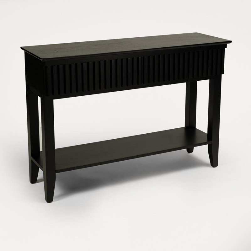 Hopley 110cm Console Table, Black