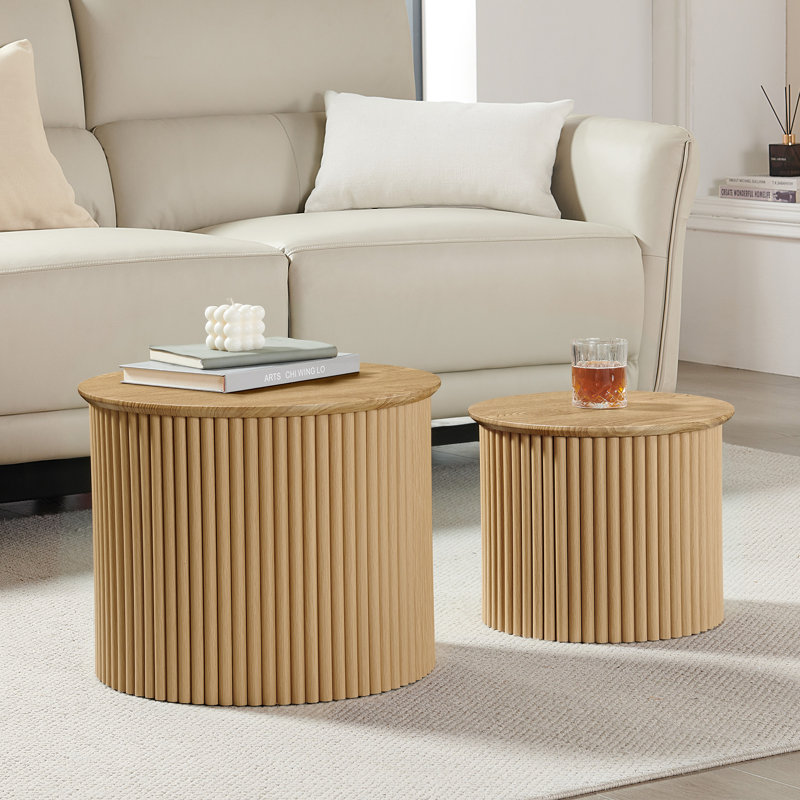 Nesting Coffee Table, Natural