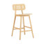 Ensemble de 2 chaises tabouret d'intérieur en bois-426742668