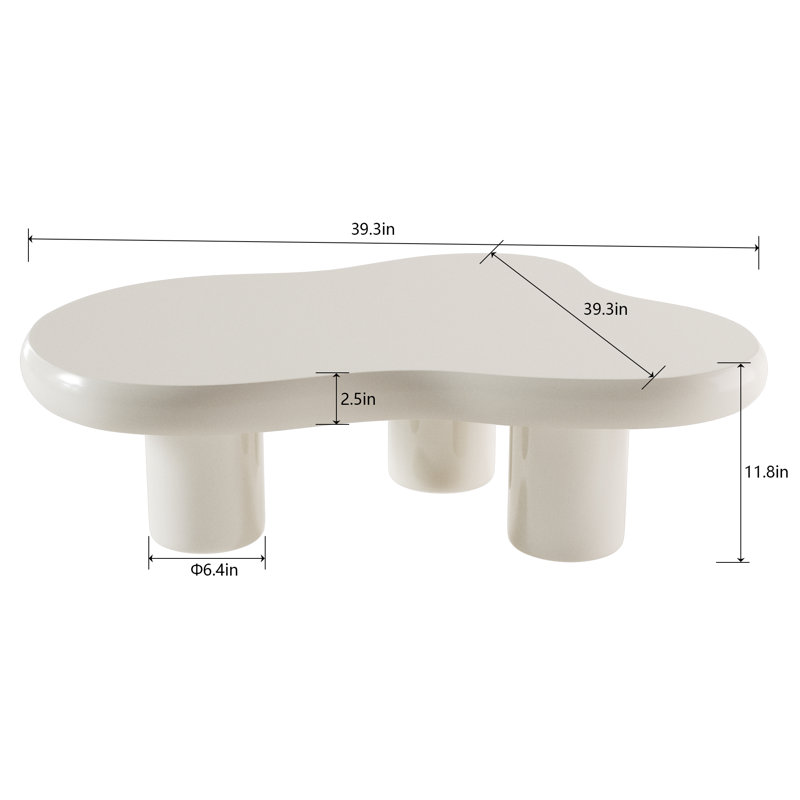 39.5" Cloud Coffee Table