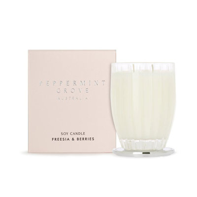 Scented Unscented Flameless Jar Candle with Glass Holder