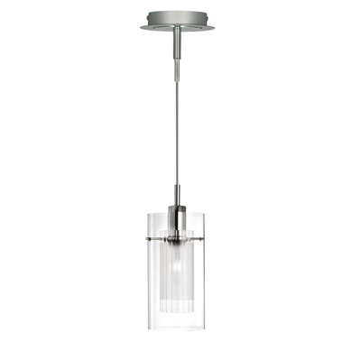 Basil 1-Light Cylinder Pendant