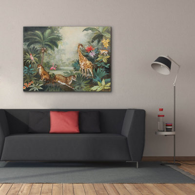 Toile épique «Jungle Life» par Julia Purinton