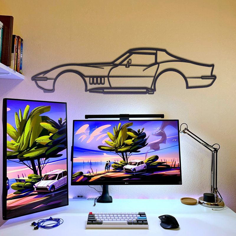 No Frame Print on Metal, 69" H x 17" W