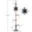 260 cm H Cat Tree / Condo-576559986