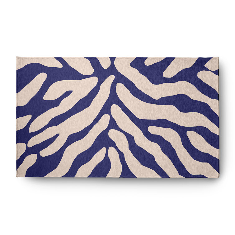 Sonika Chenille Animal Print Indoor Rug