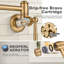Wall Mounted Brass Pot Filler with 2 Handles-78598339