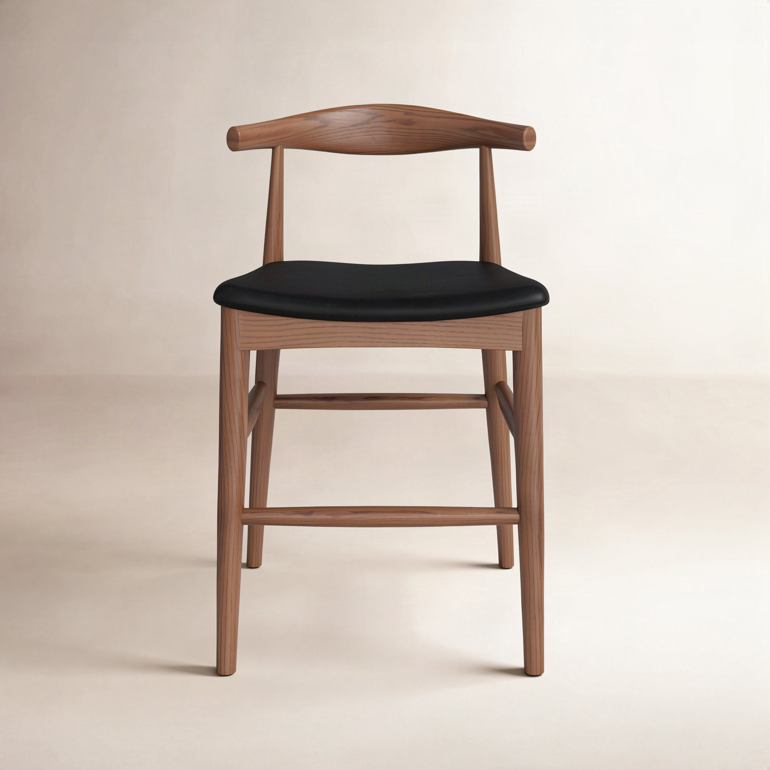 Ardo Bar and Counter Stool, Walnut, Counter Stool (24" Seat Height)