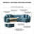 Yazgur Boneless 93.6" Curved Modern Upholstered Sofa-2107265156-2092739316
