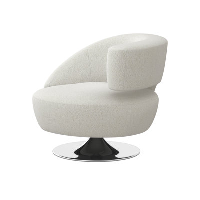 Fauteuil demi-tonneau pivotant l 35 po Isabella