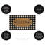 Tapis d'extérieur Malcom Buffalo Check Welcome