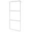 Mur de douche à l'italienne VidaXL 31,5 po x 76,8 po-91924904-91924903