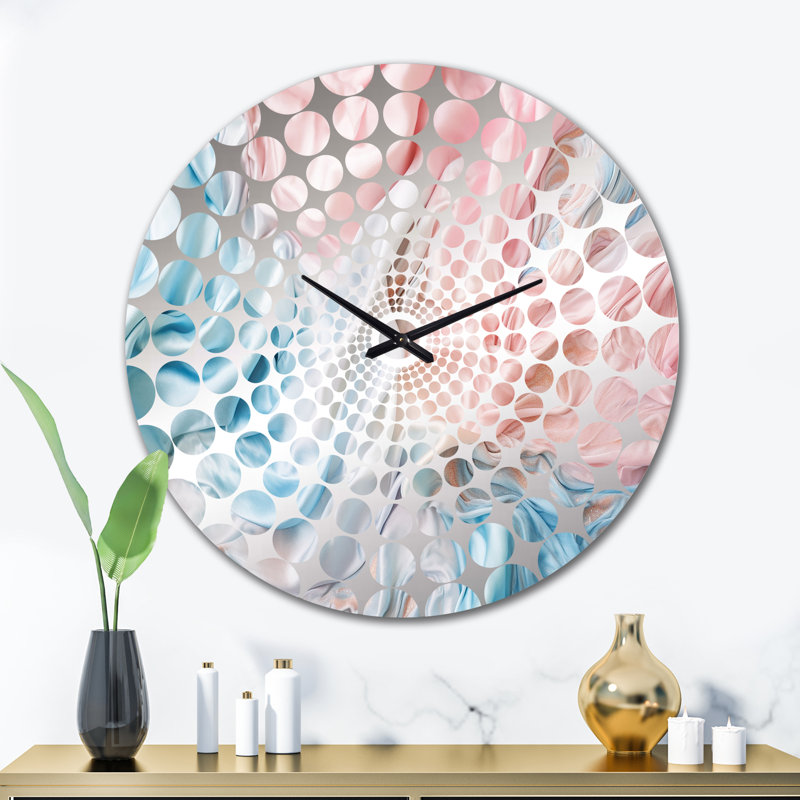 Sivanus - Horloge murale abstraite en marbre, Très grand