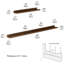 Preston 3 Piece Picture Ledge Wall Shelf