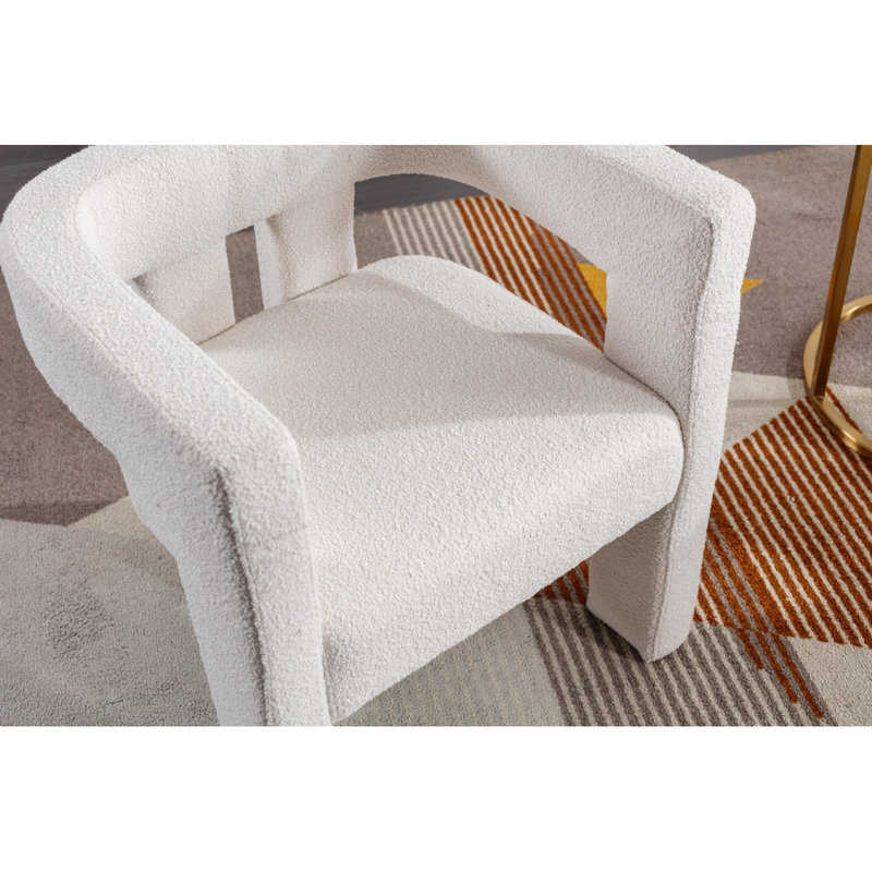 Chaise de salle à manger d'appoint / de salle à manger / chaises d'appoint de style contemporain rembourrées en tissu 2 pièces / ensemble