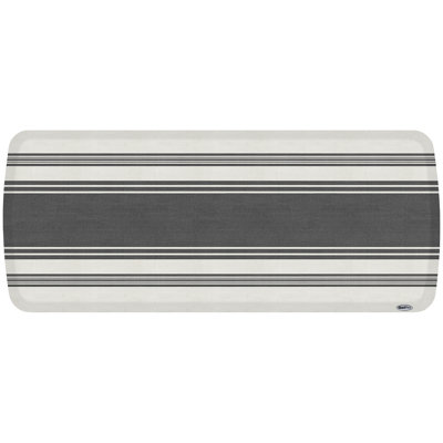 GelPro Elite French Bistro Stripe Collection Striped Water Resistant Anti-Fatigue Non-Skid Kitchen Mat