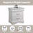 White Finish Nightstand-39359062