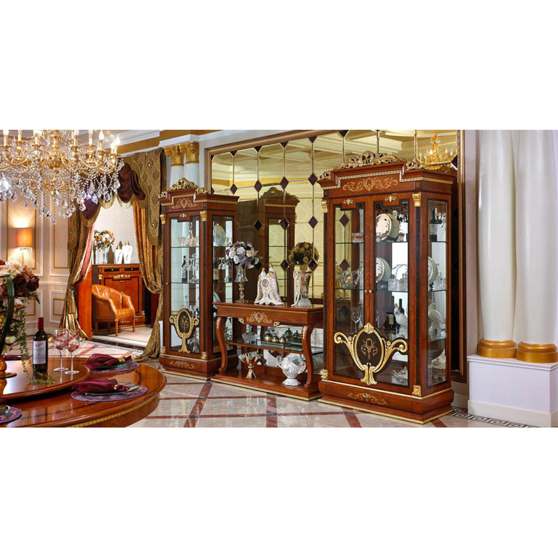 Soheila Lighted Curio Cabinet