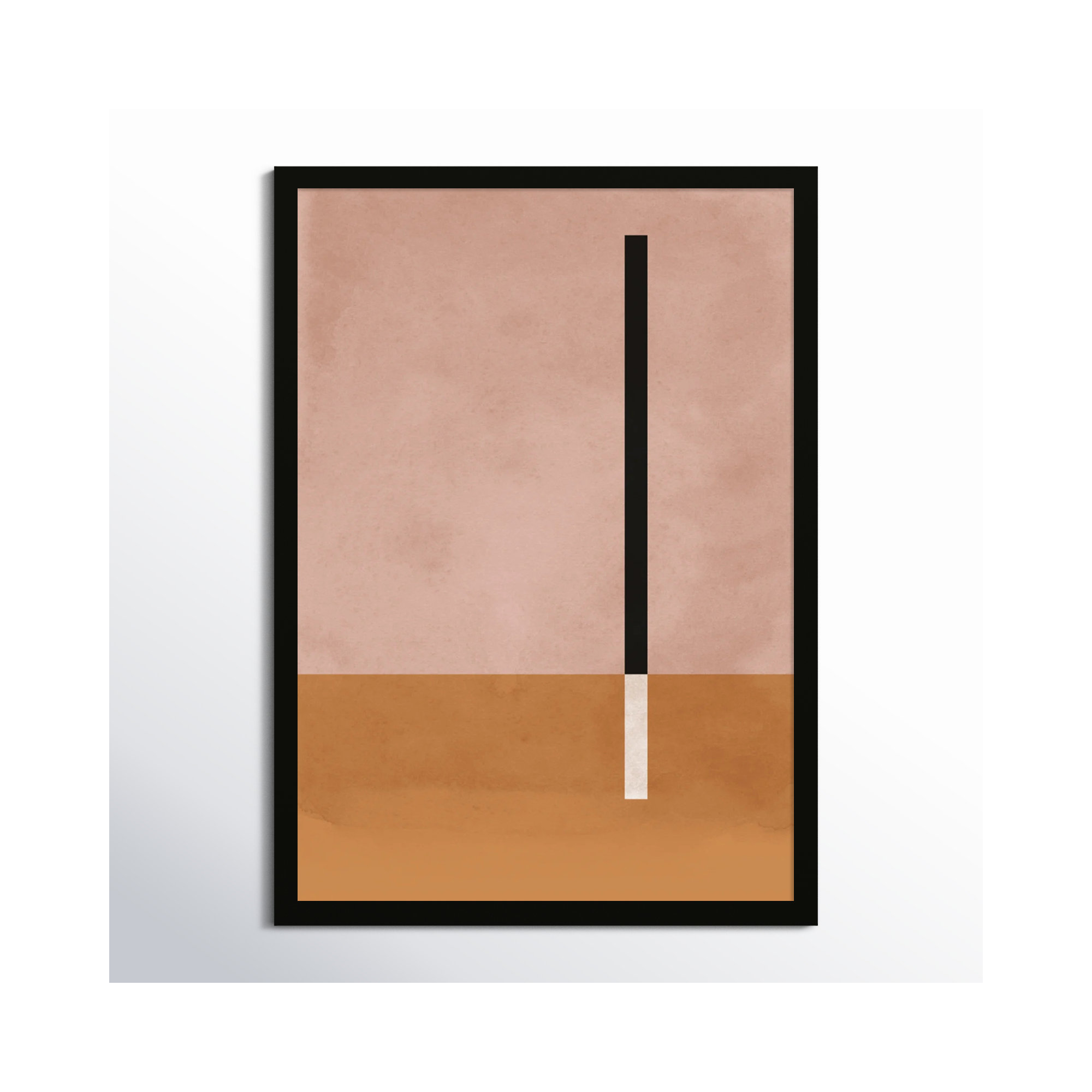 Venice 1 by Alexander Ginzburg, Black, 26.25" H x 19.25" W x 0.88" D