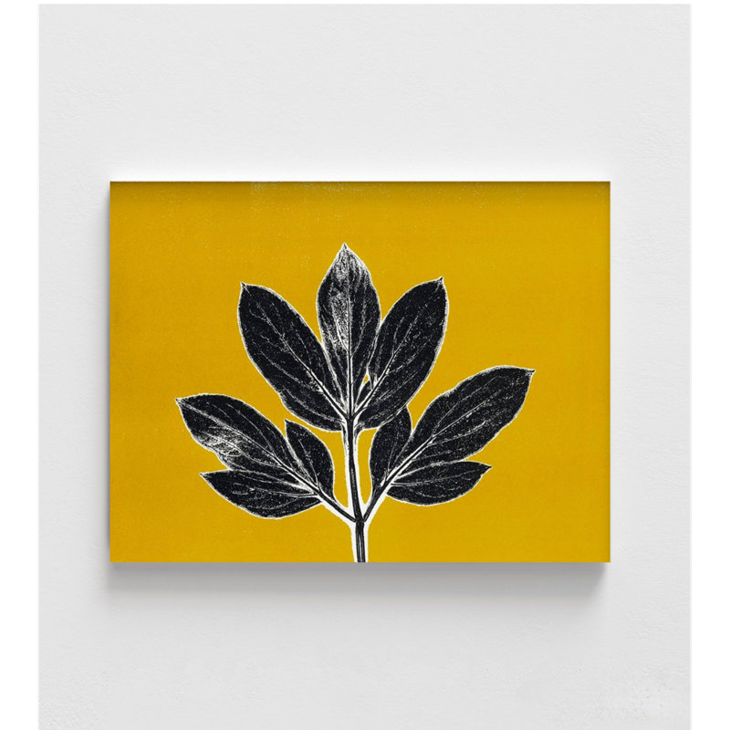 Miel jaune moutarde en forme de feuille, décoration de salon moderne, idée de décor de bureau de couloir de camp, chalet rustique