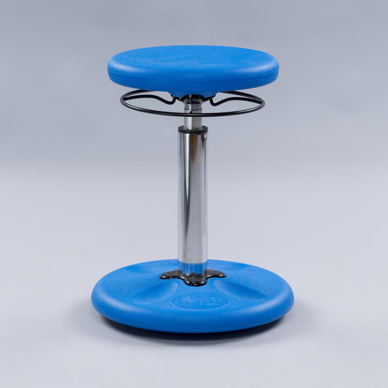 Tabouret de classe 22 po Massimo, Bleu
