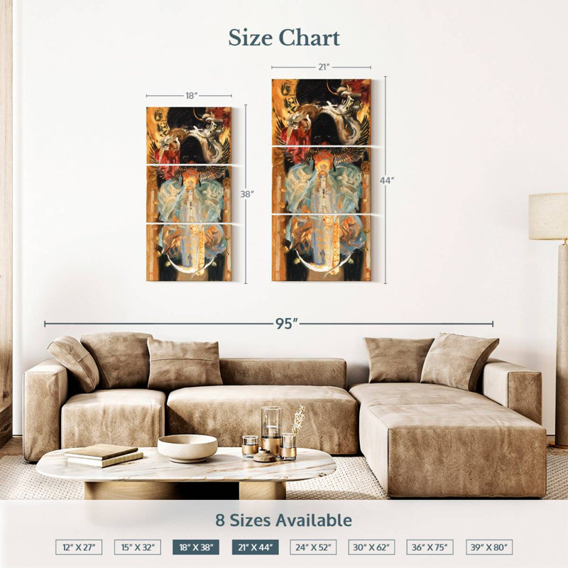 Astarte 1890-1895, H 38 po x l 18 po