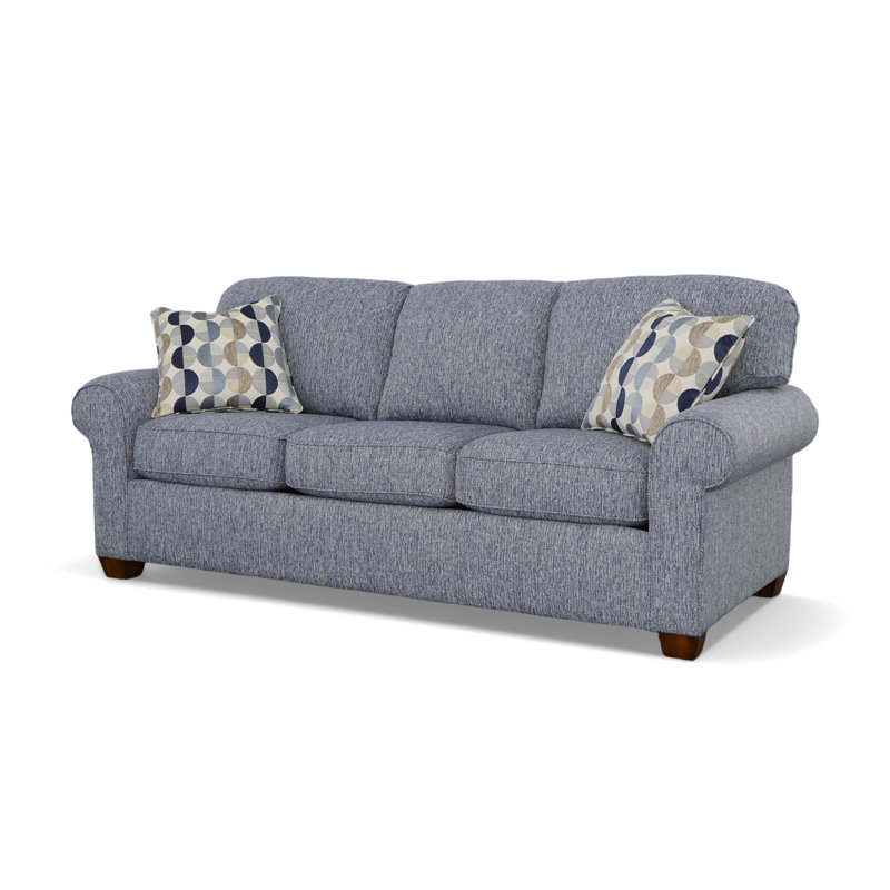 Tobias 86'' Upholstered Sofa, Dark Gray