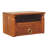Turned Pillar Wall Nightstand