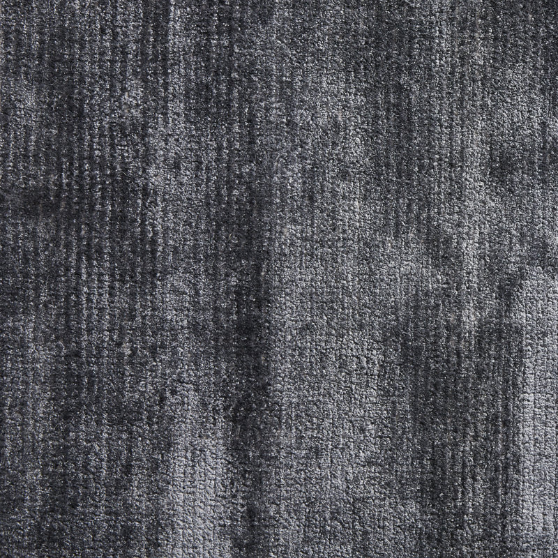 Fancy Area Rug in Indigo/Gray, Rectangle 5' x 8'