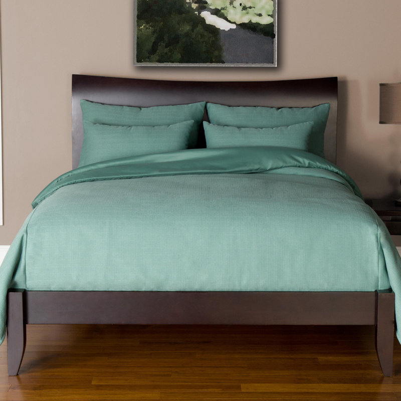 Belfast Polyester Duvet Cover & Insert, Cal.King Duvet Cover & Insert +5 Additional Pieces, Teal