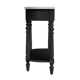Aberdale 40'' Console Table with Marble Top