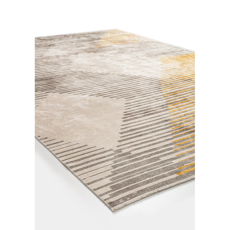 Rapture Geometric Shapes Area Rug, Rectangle 6'7" x 9'10"