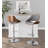 Betuel Swivel Upholstered Adjustable Height Counter Stool with Metal Frame