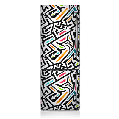 Abstract Door Decal