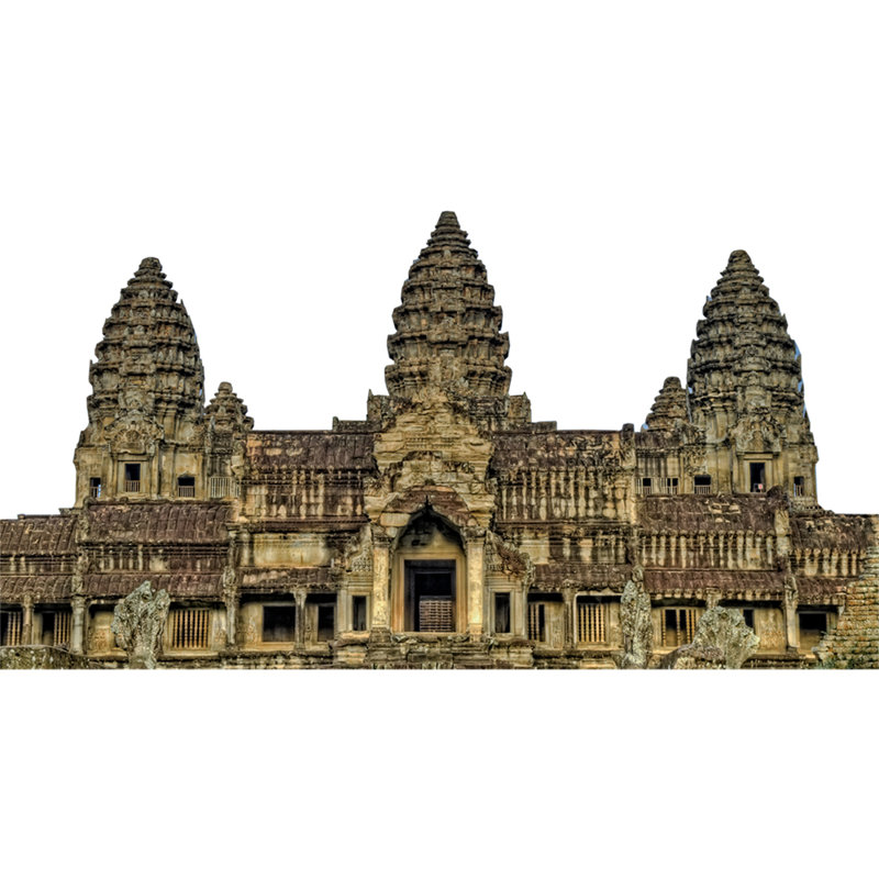 Support en carton Angkor Wat