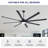 8-blade Standard Industrial Led Ceiling Fan With Remote And Intelligent Control-1756220039