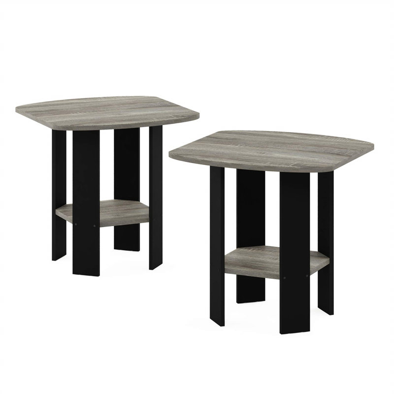 End Table Set, Grey
