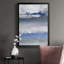 «Soft Solace Indigo», peinture sur toile encadrée-723405710-723405709