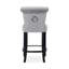 Ockton Upholstered Counter Stool with Solid Wood Frame
